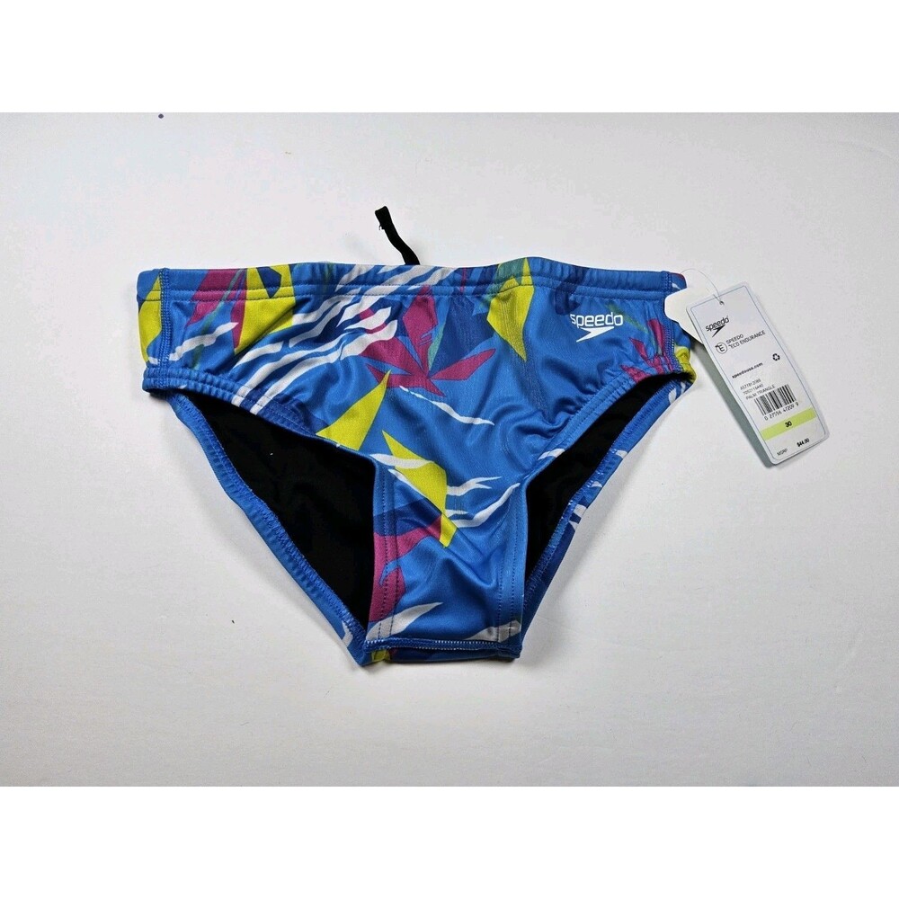 Speedo Eco Endurance Vibe Collection Swim Brief Swimsuit Palm Size 30